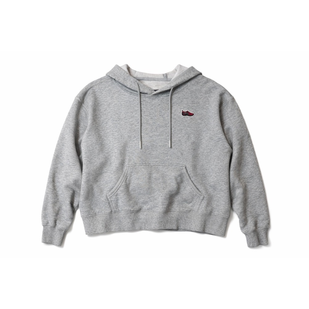 Merrell Women Heather Gray Hoodie Sneaker‎ Logo Pullover Casual Medium